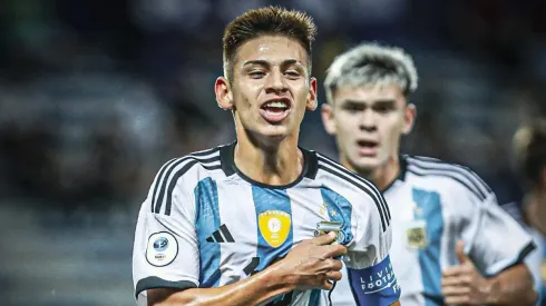 El Diablito Echerri, imaparable: volvió a marcar para la victoria del Sub 17 frente a Perú.