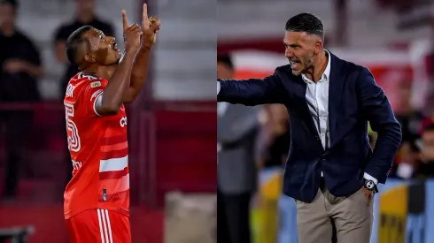 Demichelis bancó a Rondón en conferencia de prensa.