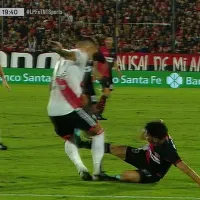 VIDEO: la patada criminal a González Pirez que el VAR ignoró