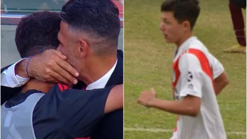 El hijo de Martín Demichelis debutó en la Novena del Más Grande.