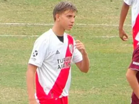 El llamativo posteo del hijo de Maxi López tras su debut en Novena