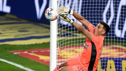 Leo Díaz, otra vez determinante a la hora de atajar un penal.