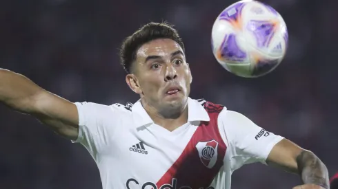 Enzo Díaz fue expulsado en el final del primer tiempo