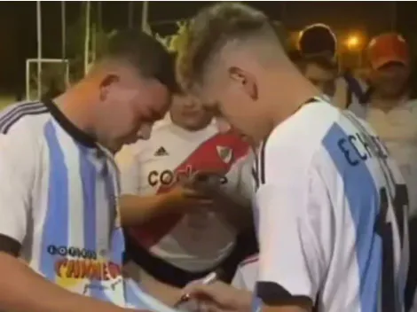 Revolucionó el barrio: locura en Chaco por el Diablito Echeverri