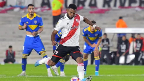 El detrás de escena de la ejecución de Borja en el Monumental. (Foto: Getty).