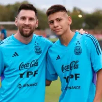 “Echeverri me hizo acordar a Messi”