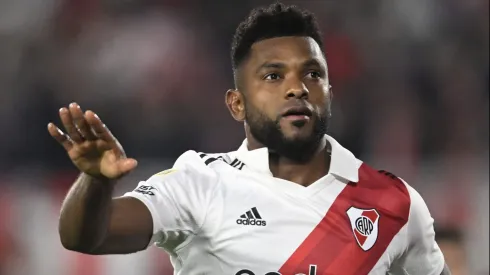 Miguel Borja, la figura de River frente a Platense.