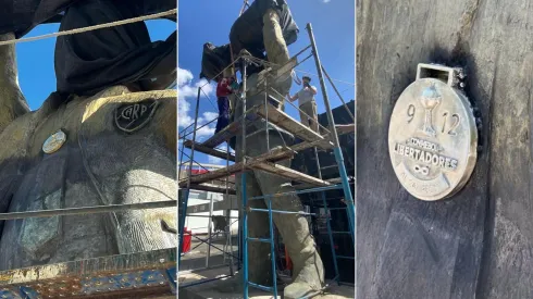 La estatua del Muñeco.