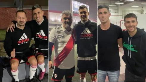 Almerares junto a Mora, Ortega y Ponzio.