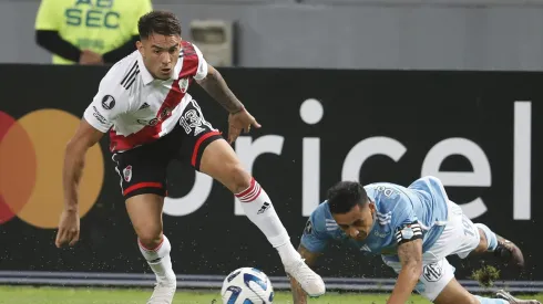 Enzo Díaz no jugará contra Fluminense. (Foto: Getty):
