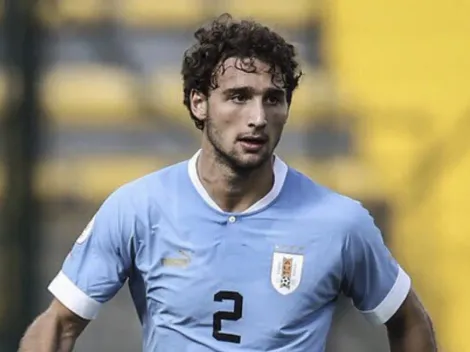 El defensor uruguayo apuntado por River volvió a romperla en el Mundial Sub 20