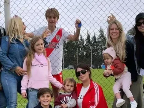 El hijo de Maxi López anotó su primer gol en las inferiores de River