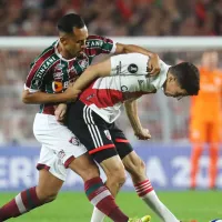 Nacho Fernández se calentó y le tiró un dardo a Fluminense: 'Hay que saber perder'