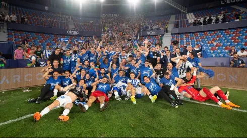 El ex goleador de la Reserva de River festejó en España.