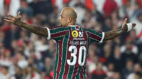 Felipe Melo haciendo de Felipe Melo: papelón absoluto en el Monumental.