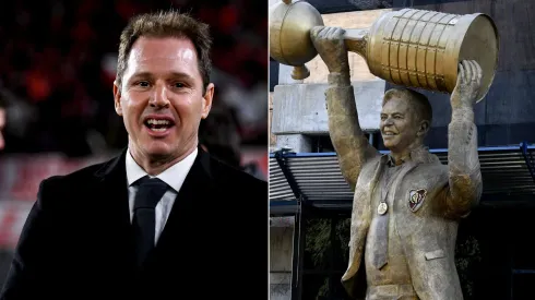 El presidente millonario manifestó sus diferencias con la estatua del Muñeco.