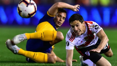 El último cruce en el Monumental frente a Boca por Copa Libertadores.