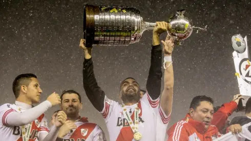 Gabriel Mercado con la Libertadores.