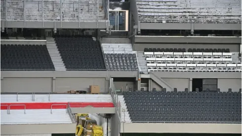 La unión de las tribunas medias de la Belgrano y la Centenario ya está terminada