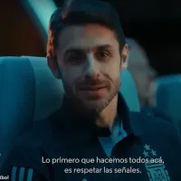 Aimar, protagonista de un increíble video de Aerolíneas Argentinas