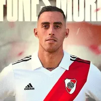 Primer refuerzo, adentro: Ramiro Funes Mori firmó su contrato con River