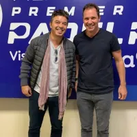 Gallardo fue a ver pádel con Brito y recibió una emocionante ovación