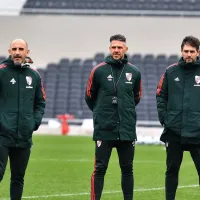 Mientras el plantel está licenciado, los cinco jugadores que se entrenaron en Ezeiza