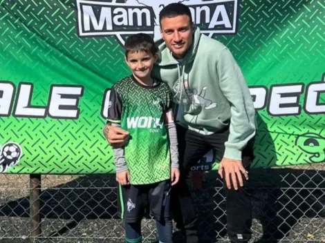 Mammana festejó el primer título de su escuelita de fútbol