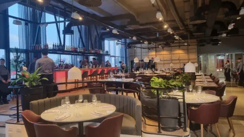 El restaurante del Monumental.