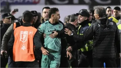 Nahuel Gallardo y su encontronazo con Benedetto