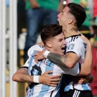 El desopilante cruce entre Enzo y Julián luego del triunfo ante Bolivia