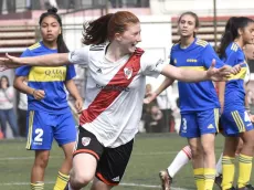Paliza superclásica: River aplastó a Boca en las divisiones formativas del fútbol femenino