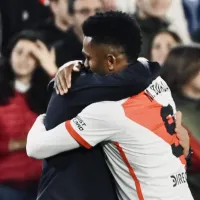 Borja reveló qué le dijo Demichelis en medio del abrazo