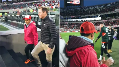 Hmberto cumplió el sueño de conocer el Monumental.