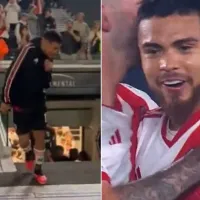 Paulo Díaz, a lo Rocky Balboa: puños al aire, pisotón y un insólito gol anulado