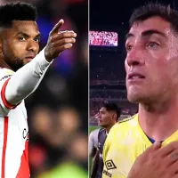 Borja y un fuerte cruce con el arquero rival ¿qué le dijo el Colibrí a Marchiori?