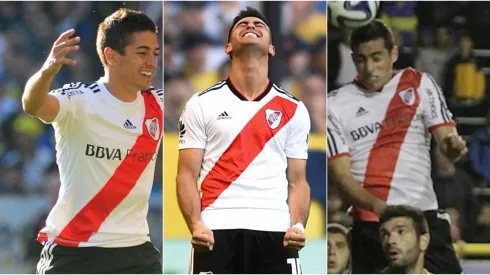 Lanzini - Pity Martínez - Funes Mori