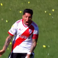 VIDEO  El festejo desaforado de Enzo Pérez en el gol de Rondón
