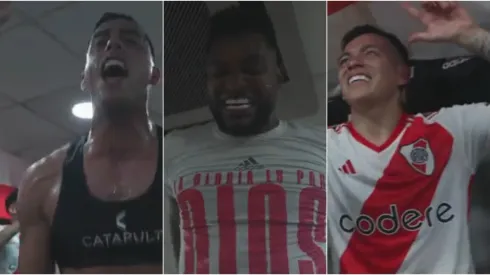 Felicidad absoluta de los jugadores de River.