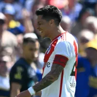 Se emocionó Enzo Pérez: el pedido de un hincha en plena Bombonera