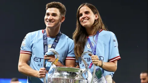 Julián Álvarez logró un hito en el City