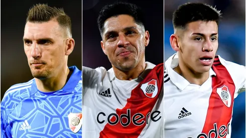 Los minutos que sumaron los futbolistas de River en lo que va del semestre.