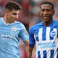 Manchester City vs. Brighton: horario, canal de TV y formaciones con Julián Álvarez