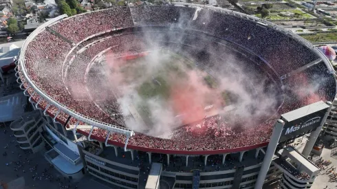 Imponente imagen del Monumental
