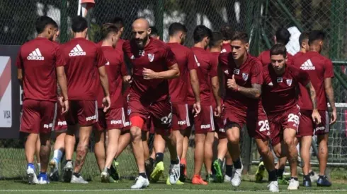 River entrenando en 2019
