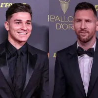Julián Álvarez y Messi llegaron a la alfombra roja de Paris: seguí EN VIVO el Balón de Oro 2023