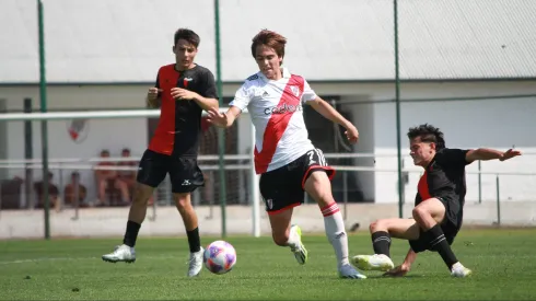 Giorgio Costantini, volante de la Sexta de River que llegó desde Brasil.