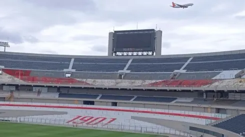 River avanza con las obras del estadio.