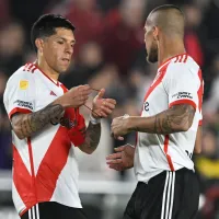 Maidana: último partido en el Monumental, ovación y un gran gesto de Enzo