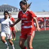 La novia del Diablito Echeverri debutó en la Reserva femenina